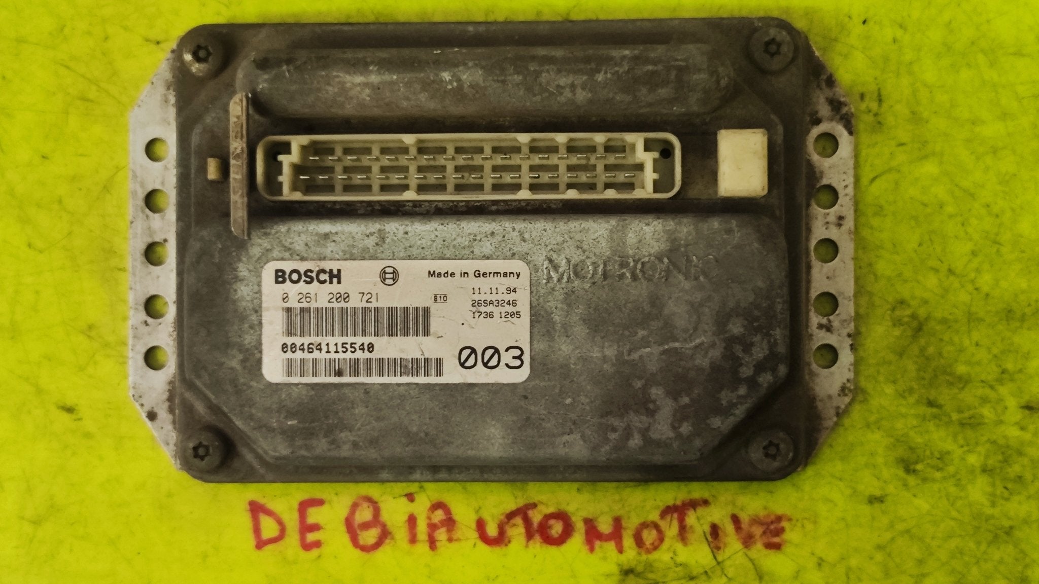 0261200721 00464115540 Centralina motore Fiat Tipo 1.6B - Debiautomotive