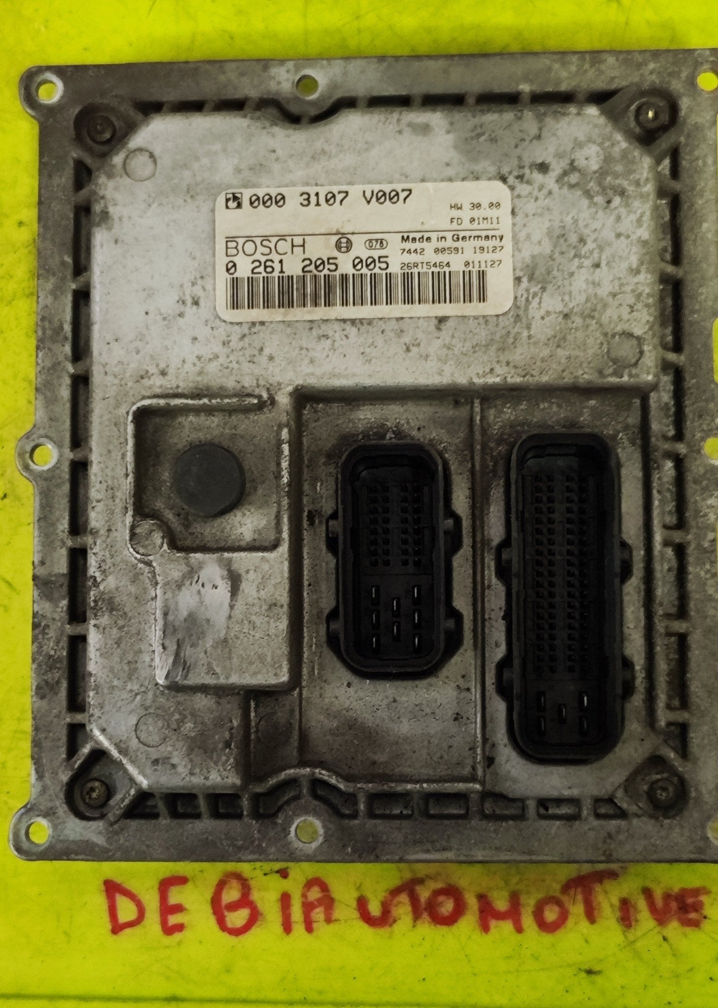 0261205005 0003107V007 Centralina Motore Smart W450 - Debiautomotive