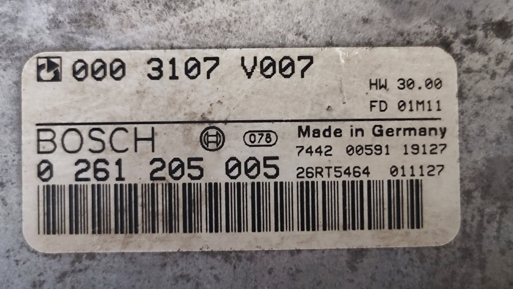 0261205005 0003107V007 Centralina Motore Smart W450 - Debiautomotive