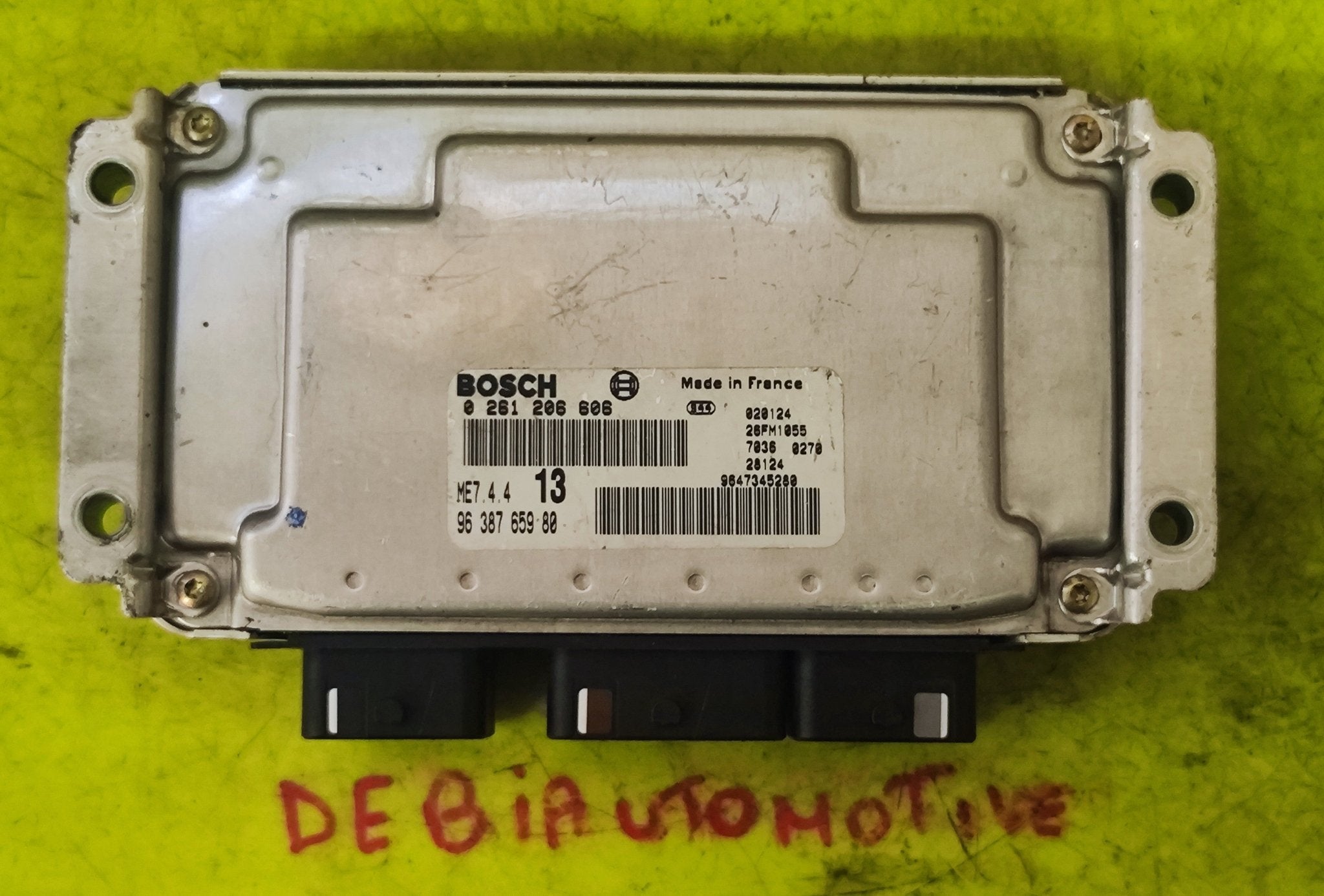 0261206606 ME7.4.4 Centralina Motore Citroen Xsara 1.6B - Debiautomotive