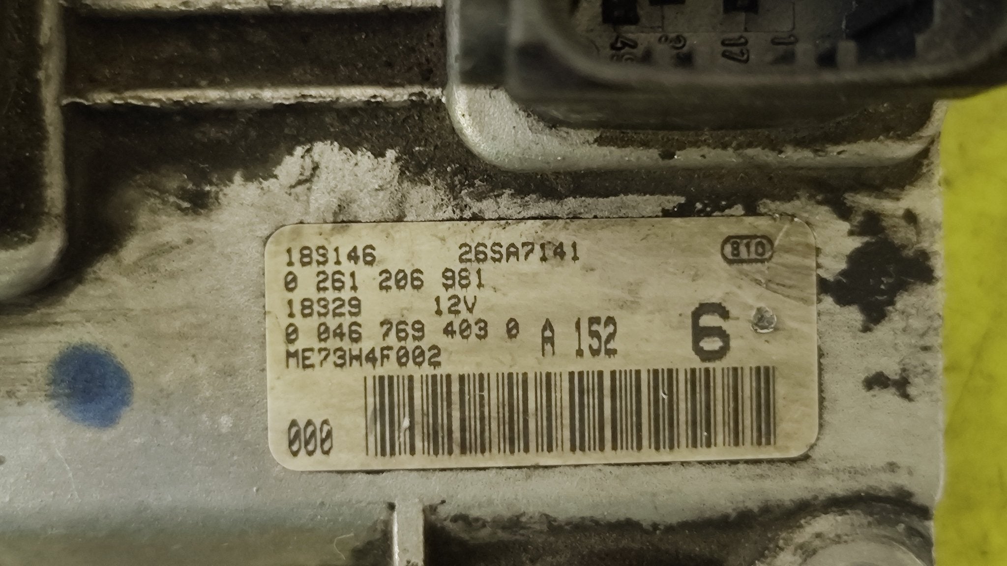 0261206961 ME73H4F002 Centralina motore Fiat Punto II 1.2B - Debiautomotive