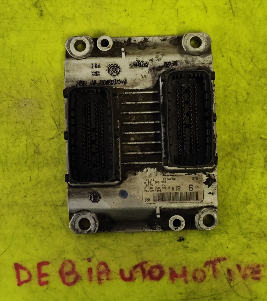 0261206961 ME73H4F002 Centralina motore Fiat Punto II 1.2B - Debiautomotive