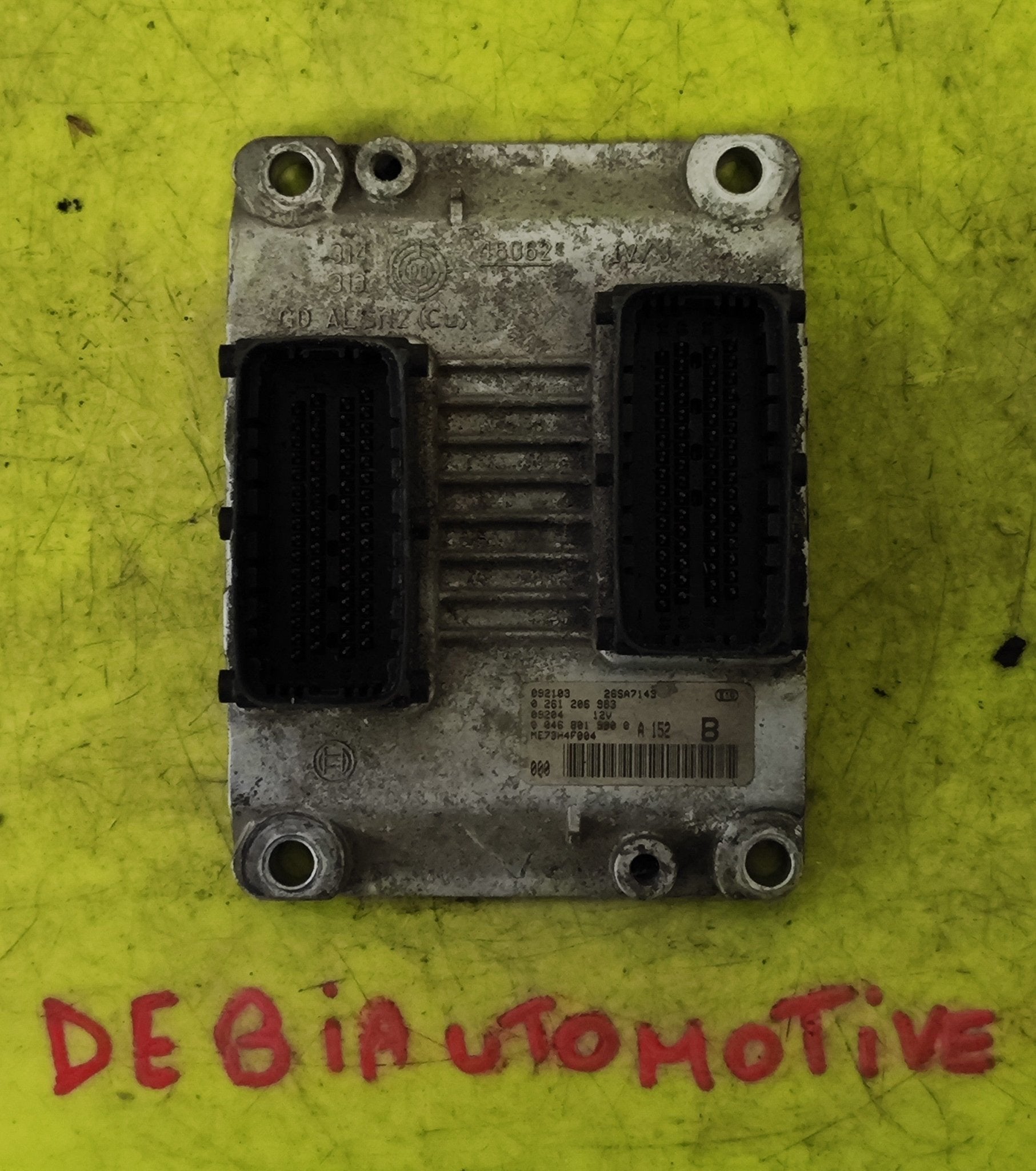 0261206983 Centralina motore Fiat 1.2B - Debiautomotive