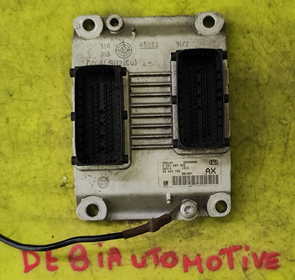 0261207423 24443796 Centralina Motore Opel Corsa C 1.2B - Debiautomotive