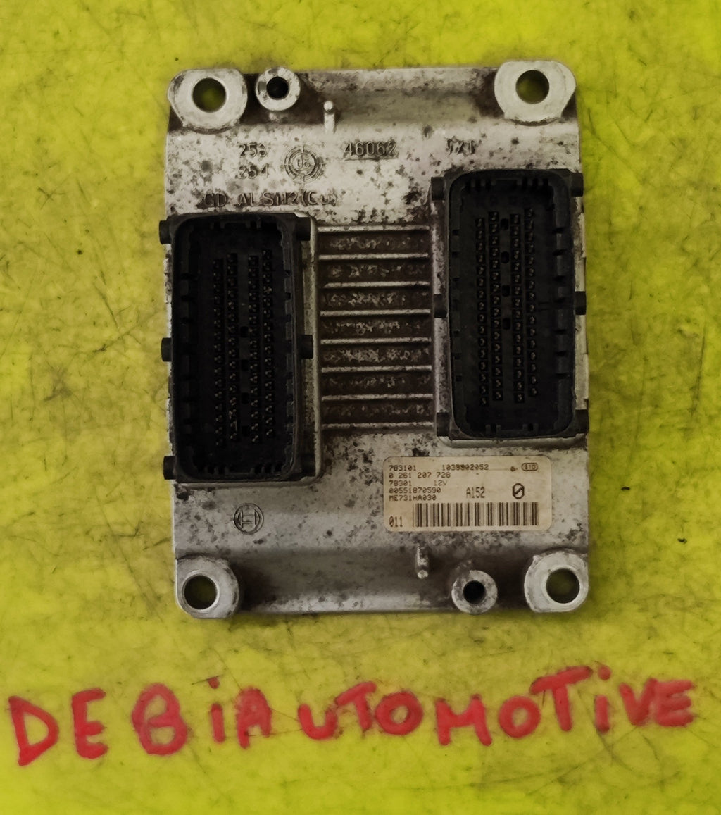 0261207728 Centralina motore Alfa Romeo 147 1.6B - Debiautomotive