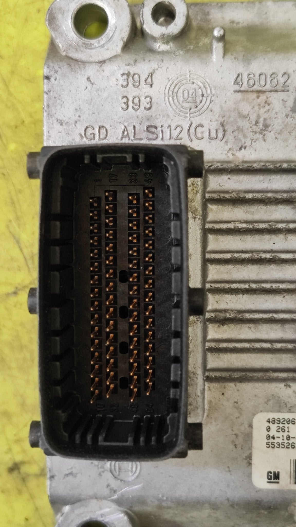 0261208254 55352623 Centralina motore Opel Agila 1.2B ME7.6.2 - Debiautomotive