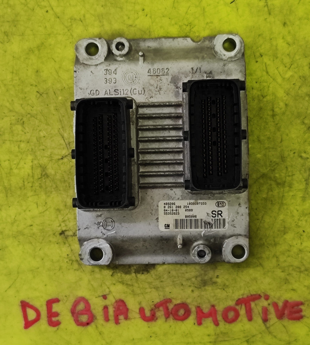 0261208254 55352623 Centralina motore Opel Agila 1.2B ME7.6.2 - Debiautomotive