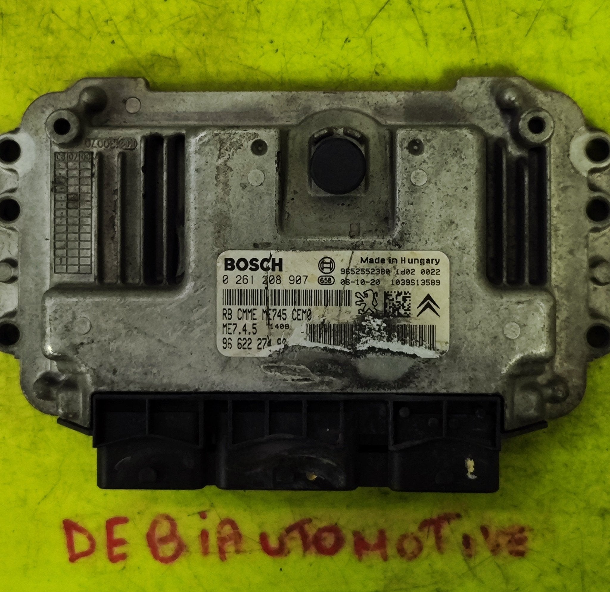 0261208907 ME7.4.5 Centralina motore Citroen C2 1.6B - Debiautomotive