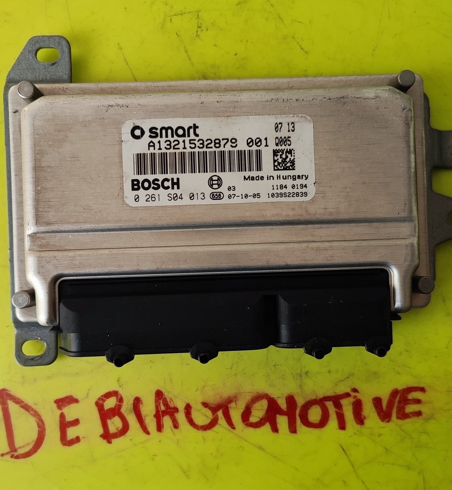 0261S04013 A1321532879 Centralina motore Smart ForTwo W451 1.0B - Debiautomotive