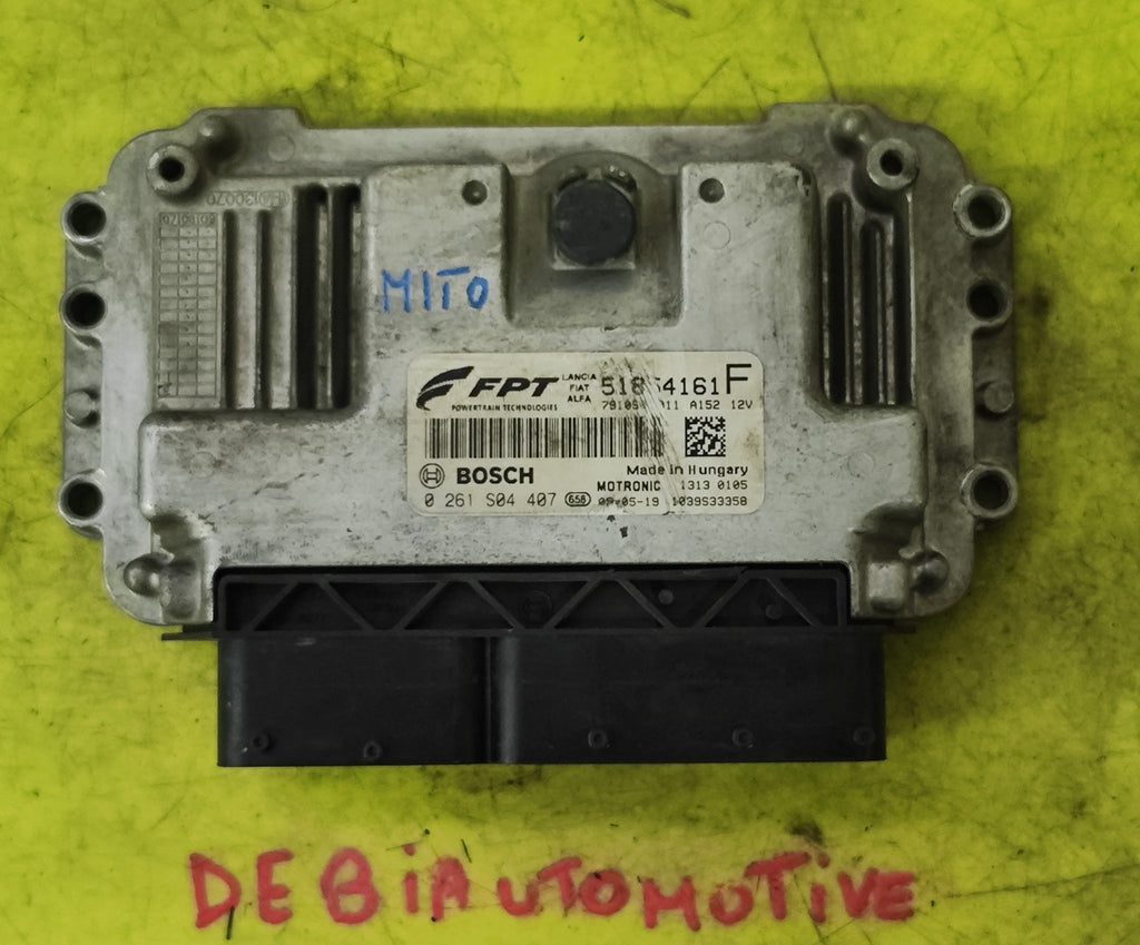 0261S04407 51854161 Centralina motore Alfa Romeo MiTo 1.4B - Debiautomotive