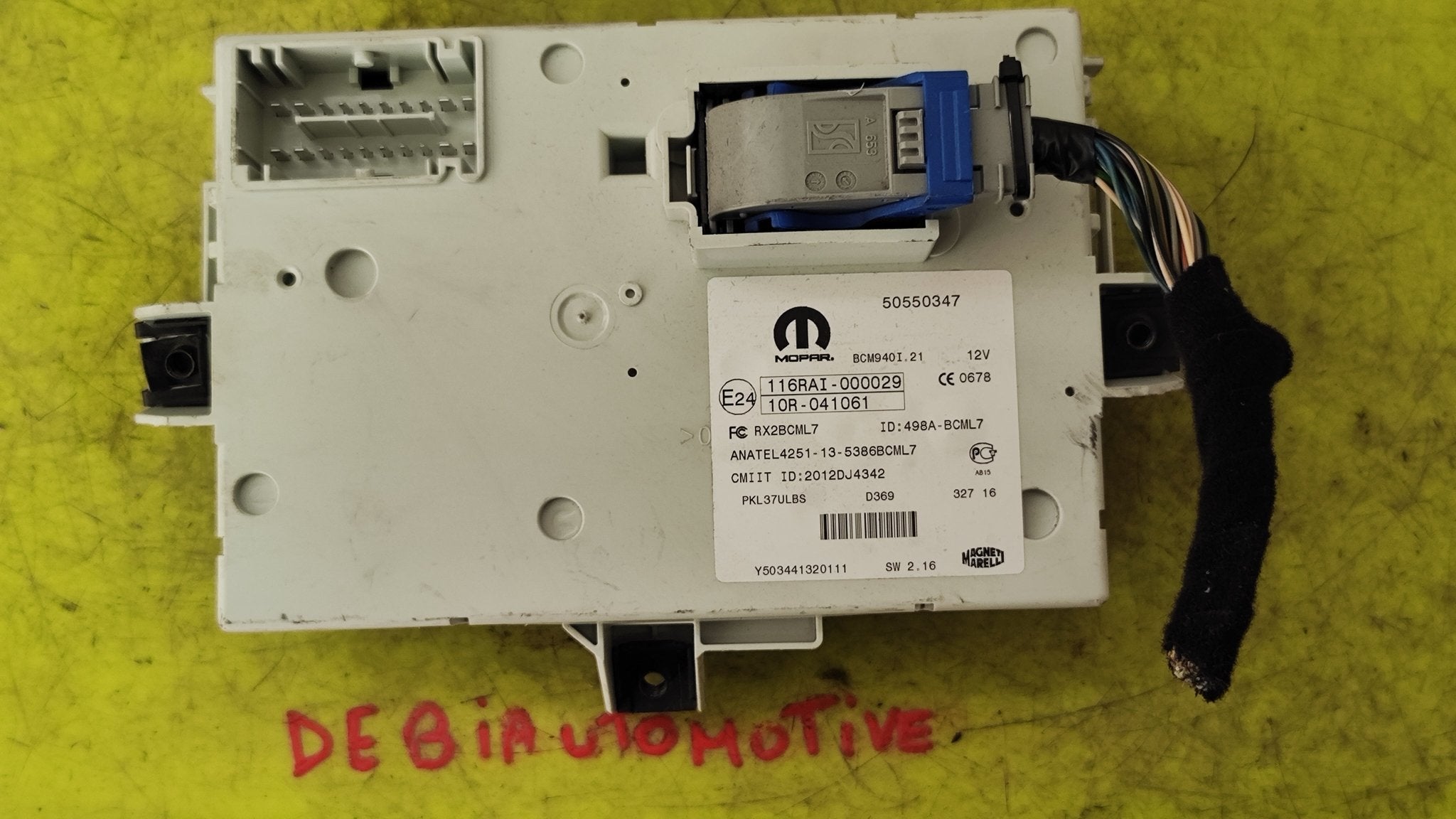 0261S09310 kit accensione Alfa romeo Giulietta 1.4B - Debiautomotive