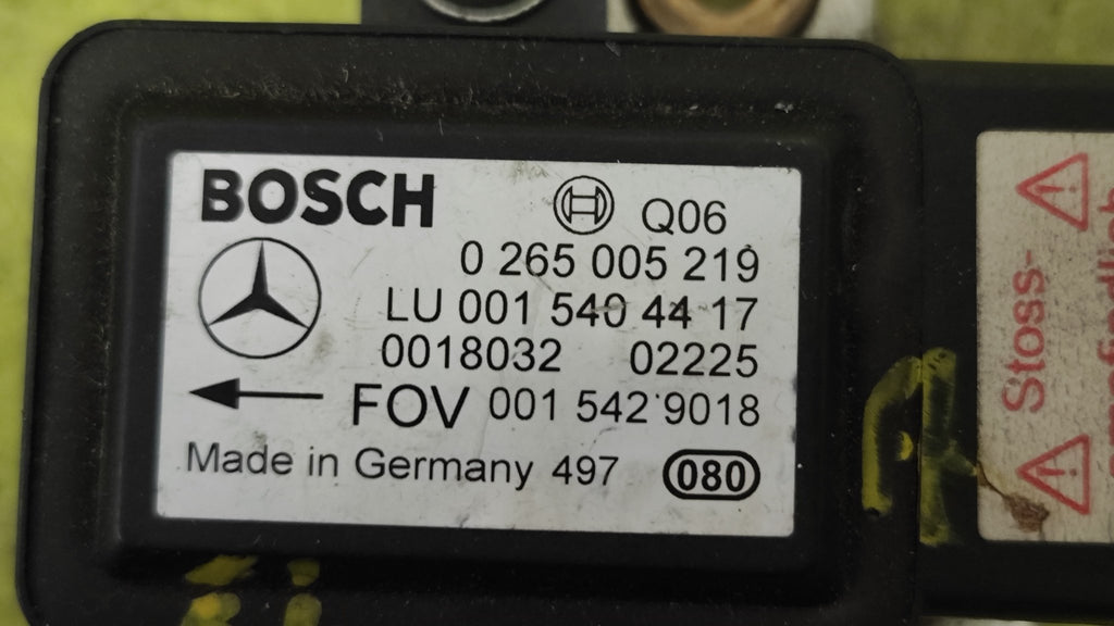 0265005214 0015404417 Sensore imbardata Mercedes - Benz Classe A W168 - Debiautomotive