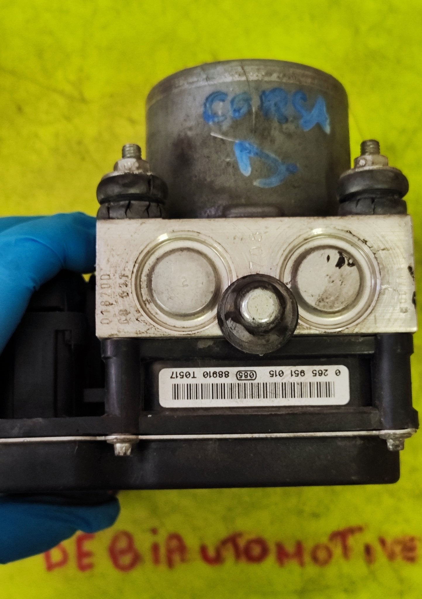 0265230332 13282283 FF Pompa ABS Opel Corsa D - Debiautomotive