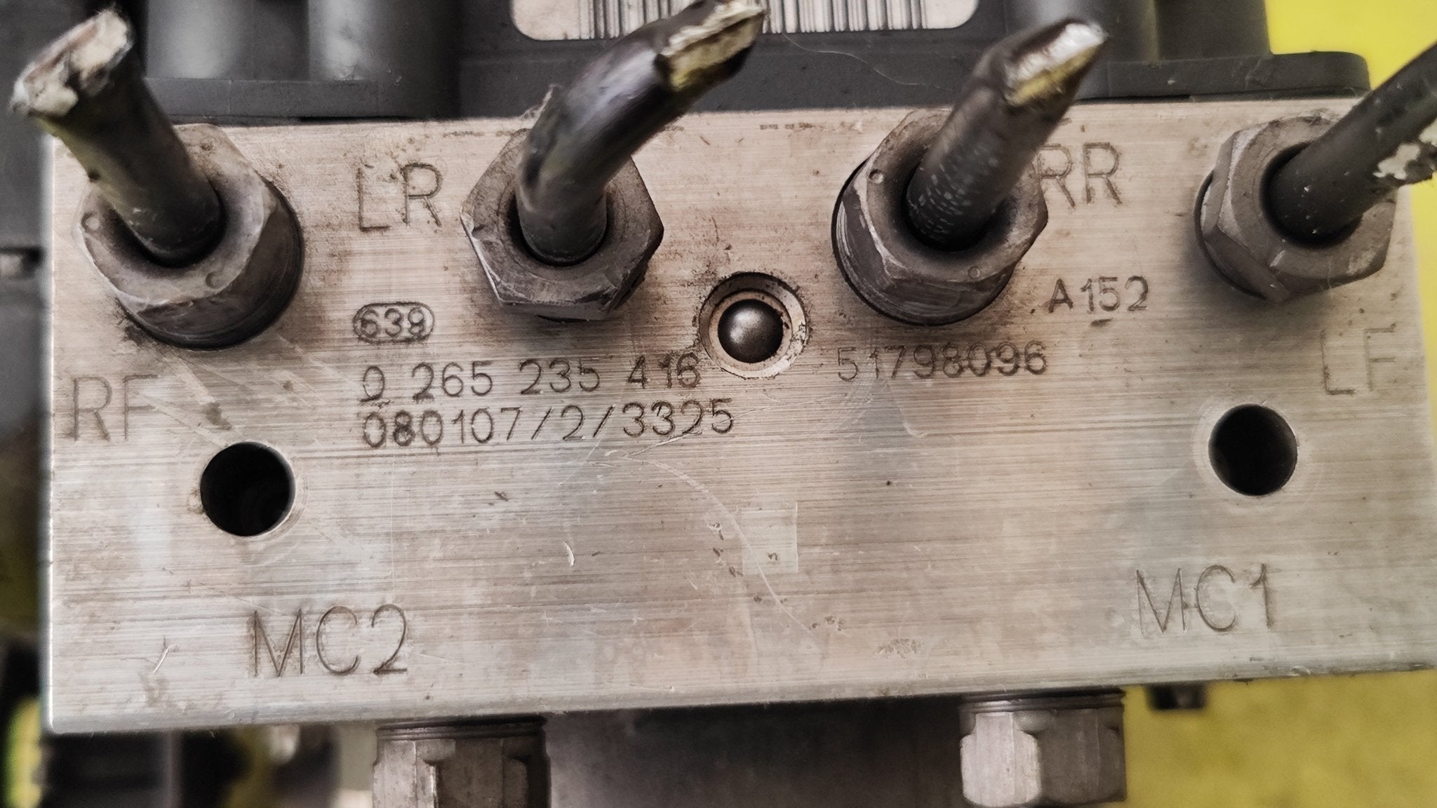 0265235416 51798096 0265950756 Pompa ABS Fiat Bravo 2° serie - Debiautomotive