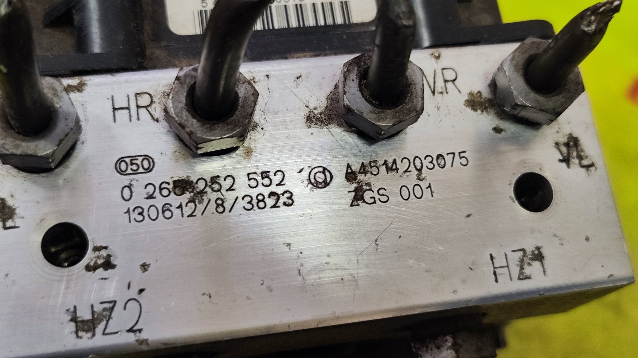 0265252552 A4514203075 Pompa ABS Smart ForTwo W451 1.0B - Debiautomotive