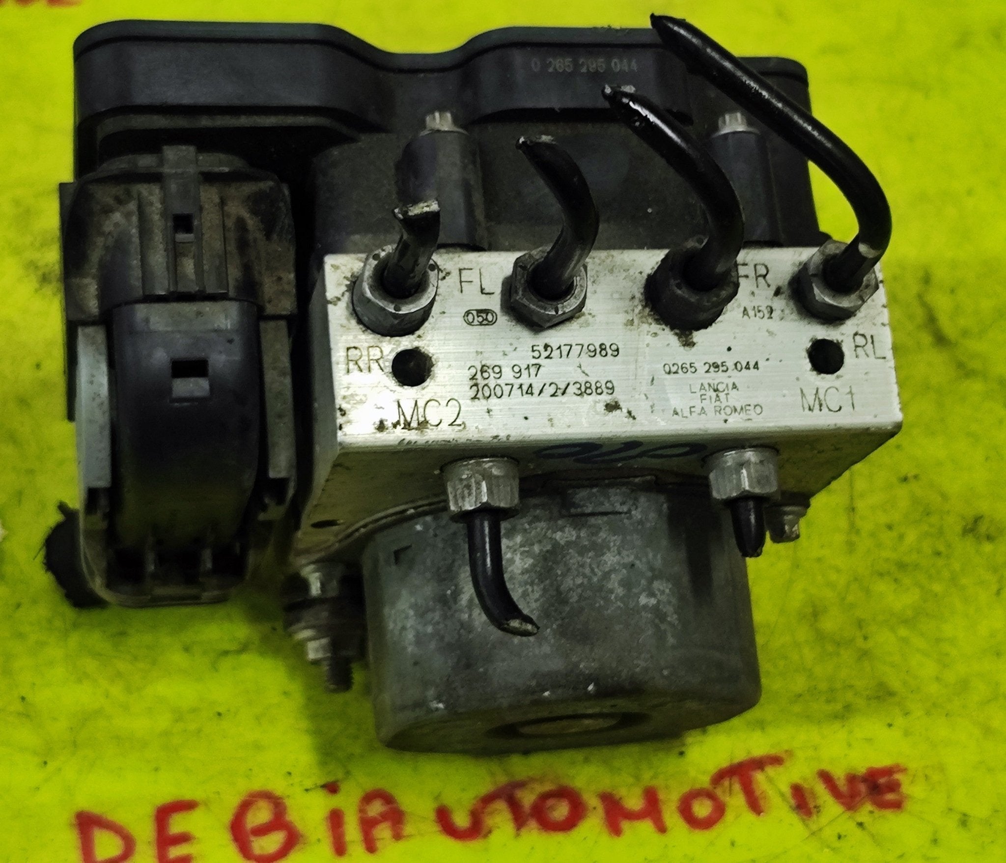 0265295044 0265956519 Pompa ABS Panda Hybrid 1.0 - Debiautomotive