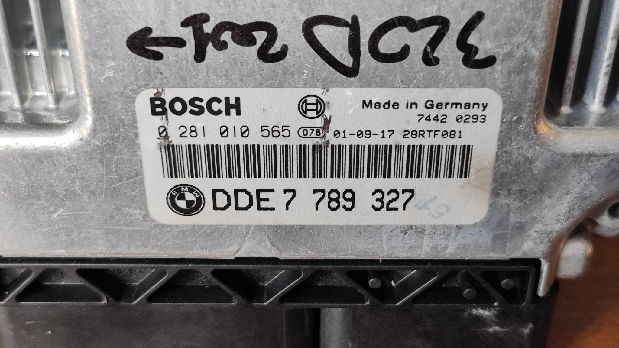 0281010565 DDE7789327 Centralina motore BMW serie 3 E46 320D - Debiautomotive