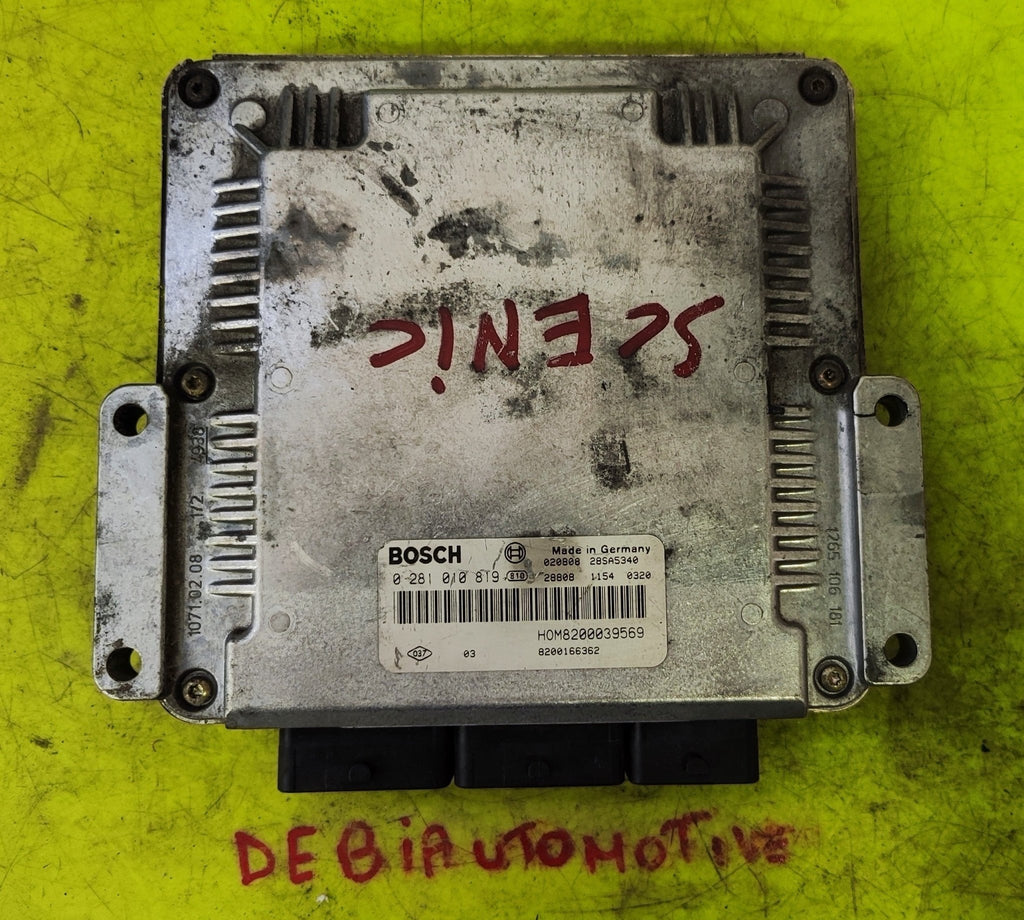 0281010819 Centralina motore Renault Megan Scenic 1.9DCI - Debiautomotive