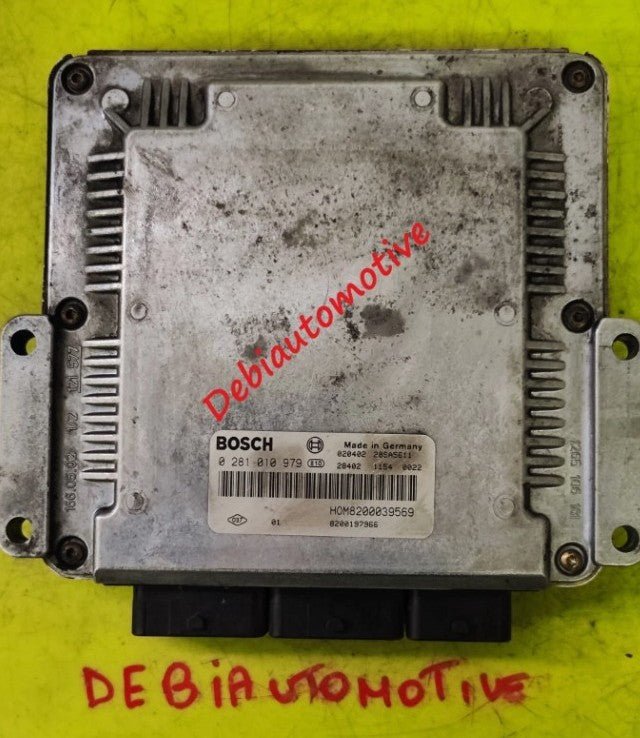 0281010979 Centralina Motore Renault Scenic 1.9DCI EDC15C3 - 4.13 - Debiautomotive