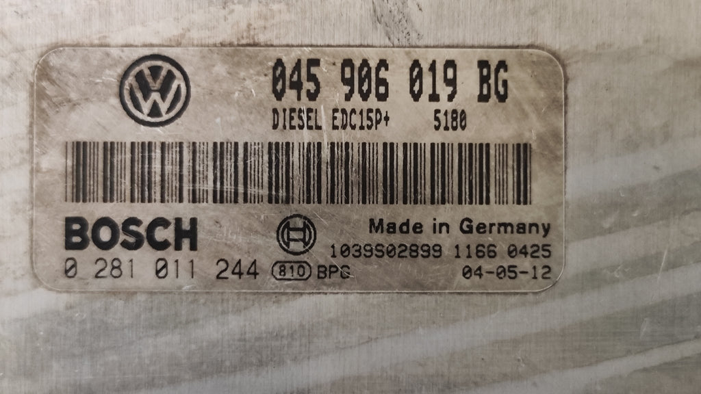 0281011244 045906019BG Centralina motore Seat Ibiza 1.4TDI - Debiautomotive