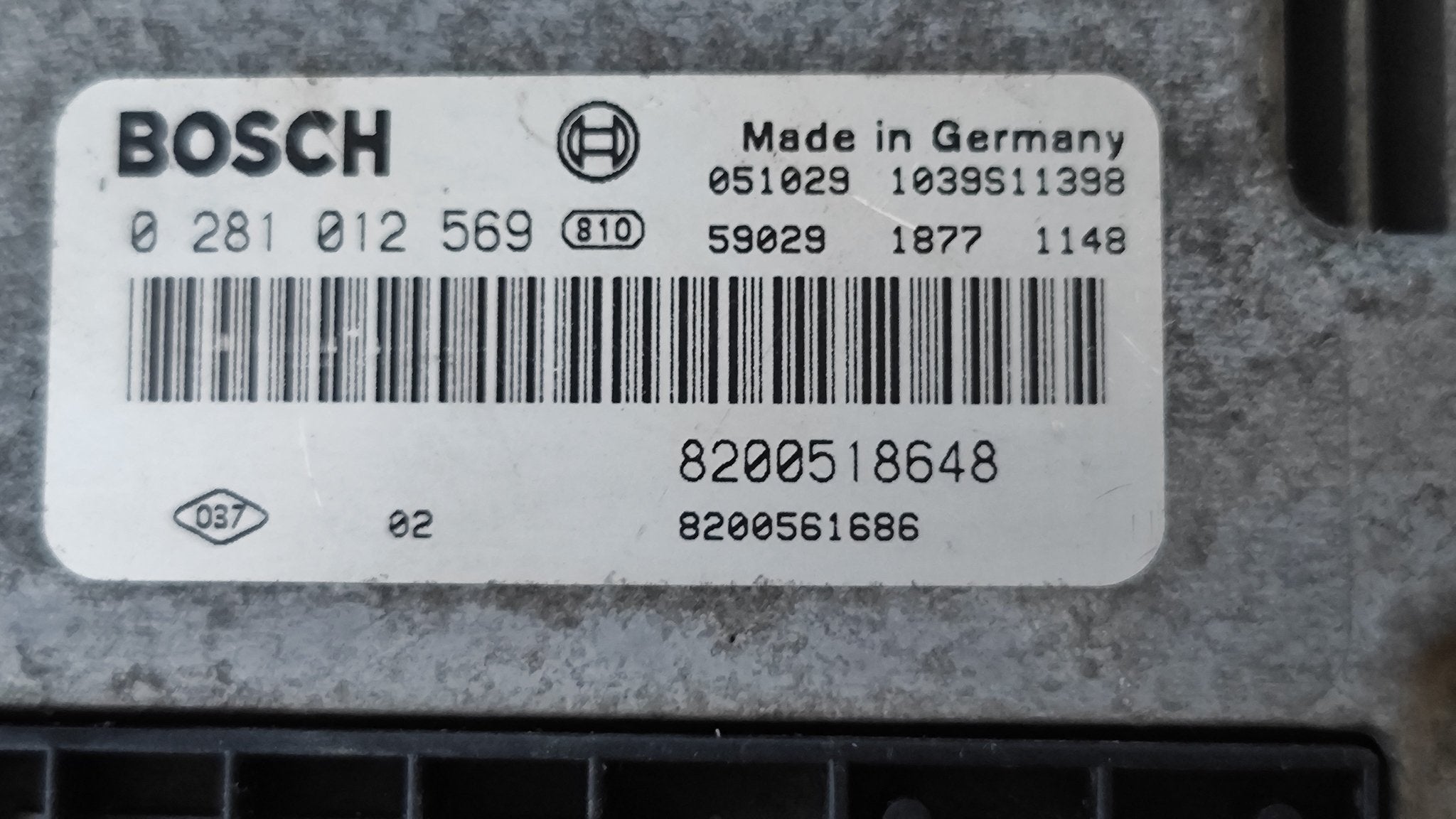 0281012569 8200518648 Centralina Motore Suzuki Gran Vitara II 2.0D - Debiautomotive