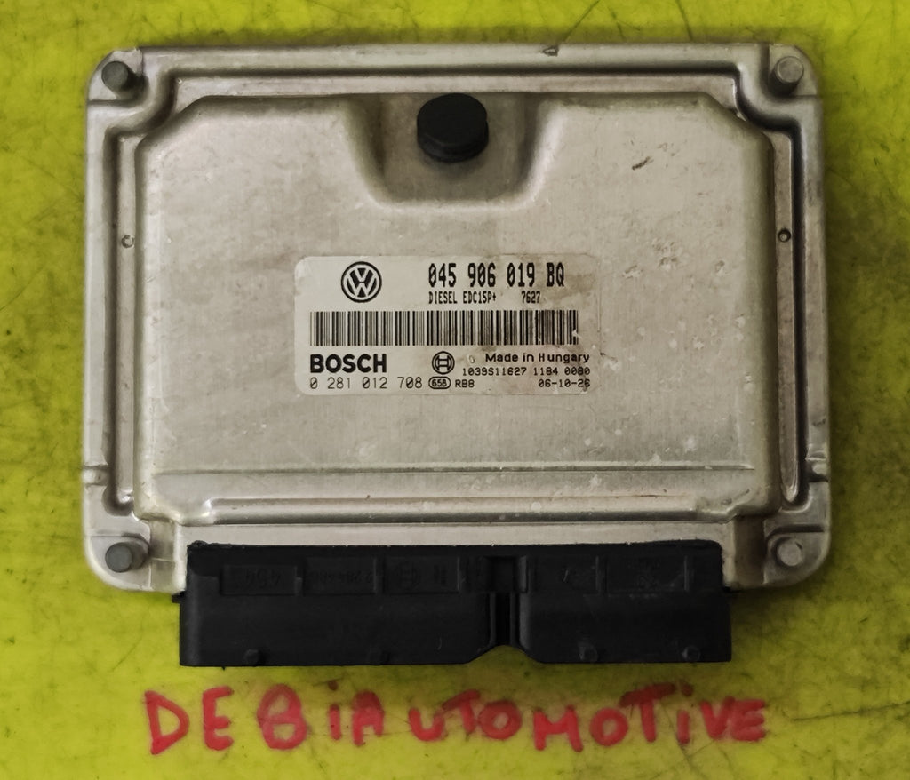 0281012708 045906019BQ Centralina motore Seat Ibiza 1.4 TDI - Debiautomotive