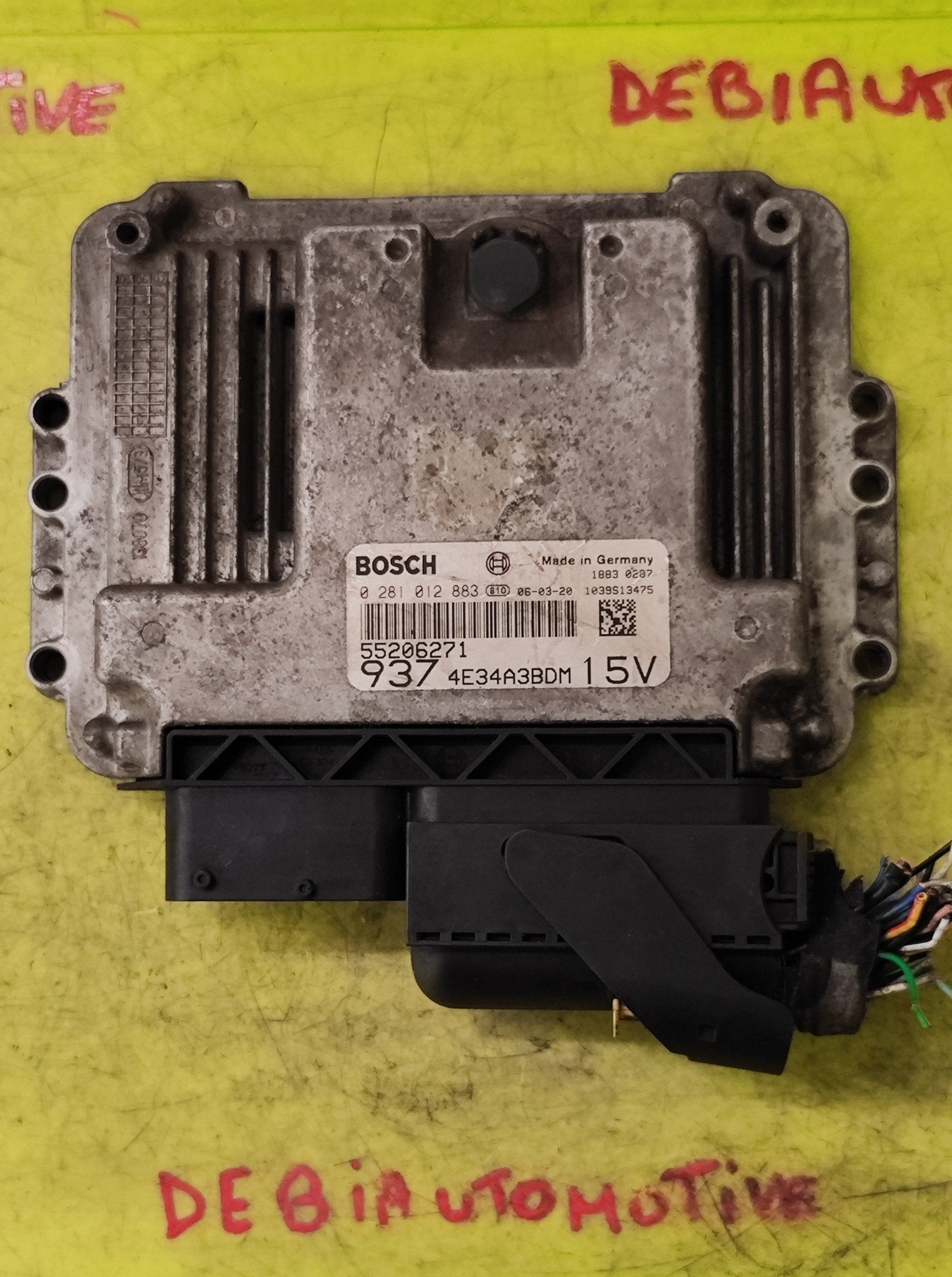 0281012883 55206271 centralina motore Alfa Romeo 147 1.9JTD - Debiautomotive