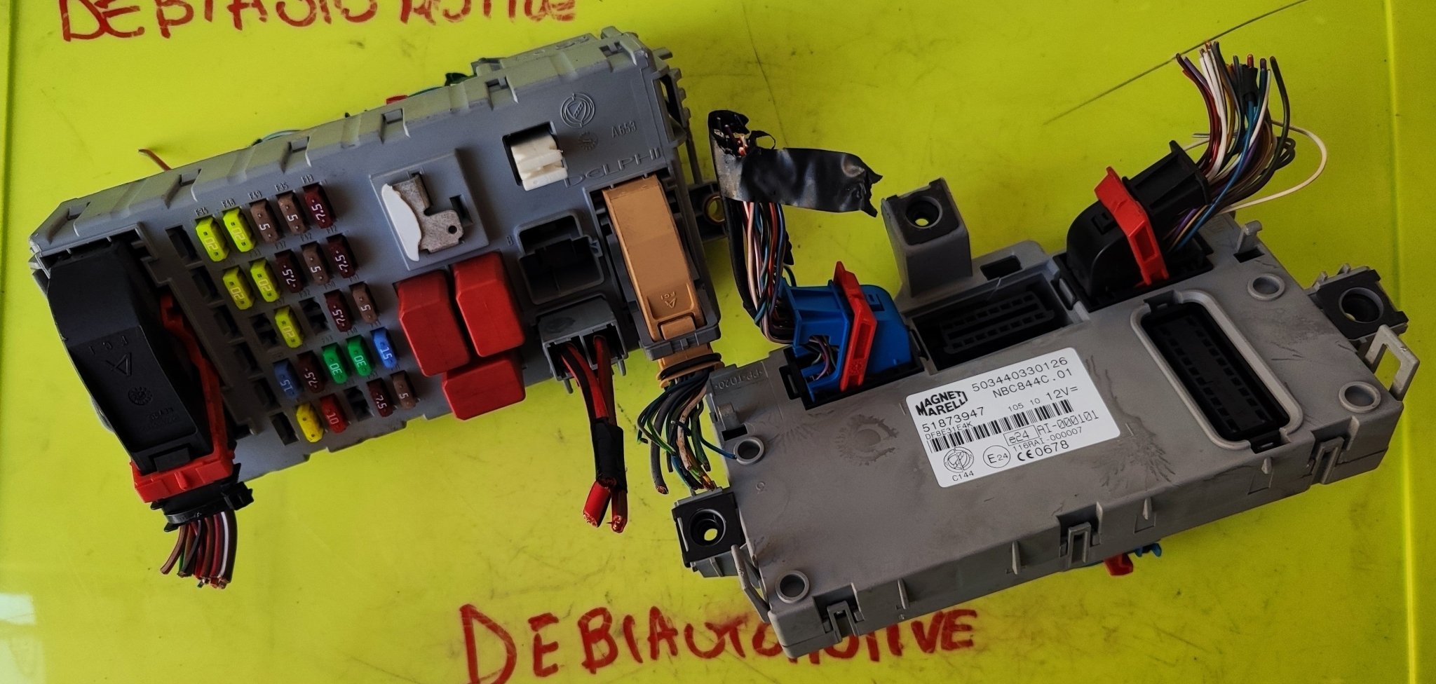 0281016235 Kit accensione Lancia Delta 3° serie 1.6 JTD - Debiautomotive