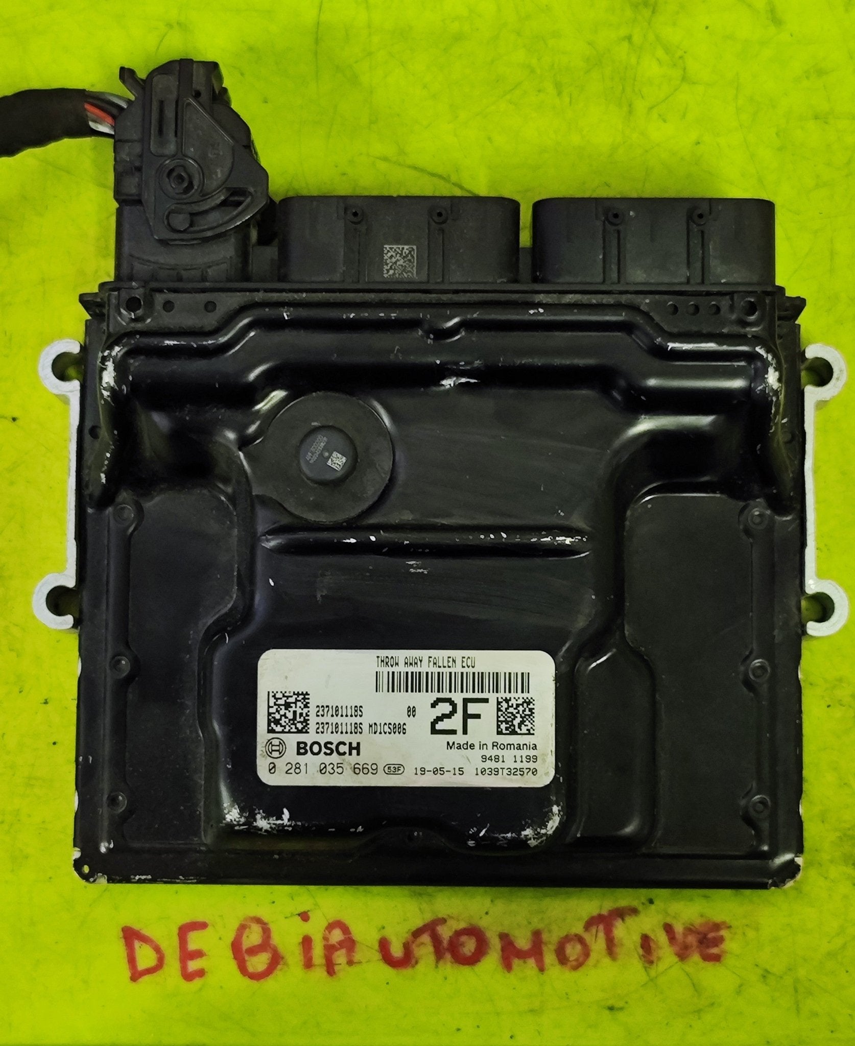 0281035669 centralina motore Renault Dacia Duster 1.5 DCI - Debiautomotive