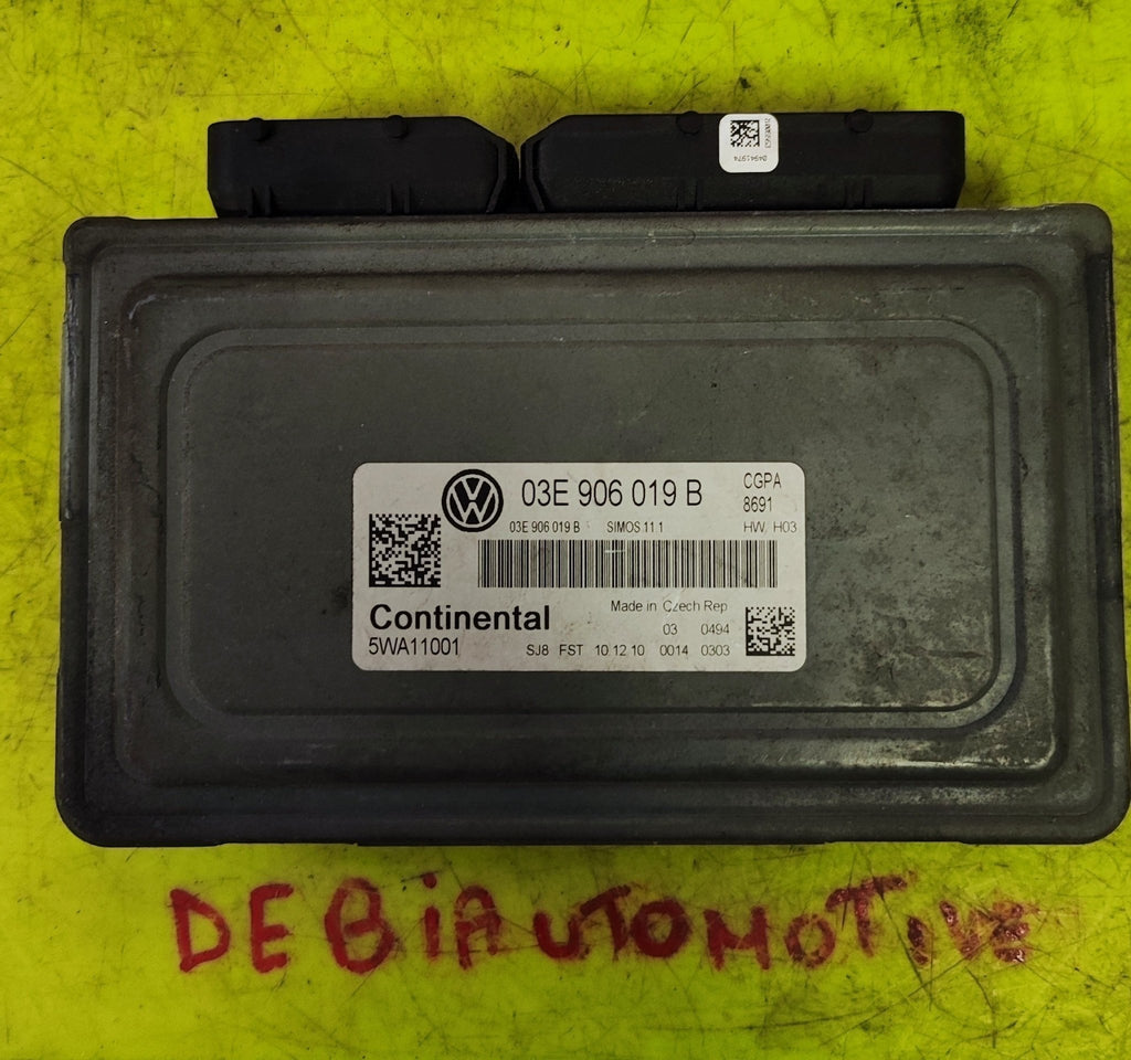 03E906019B SIMOS11.1 Centralina Motore VW Polo 1.2B - Debiautomotive