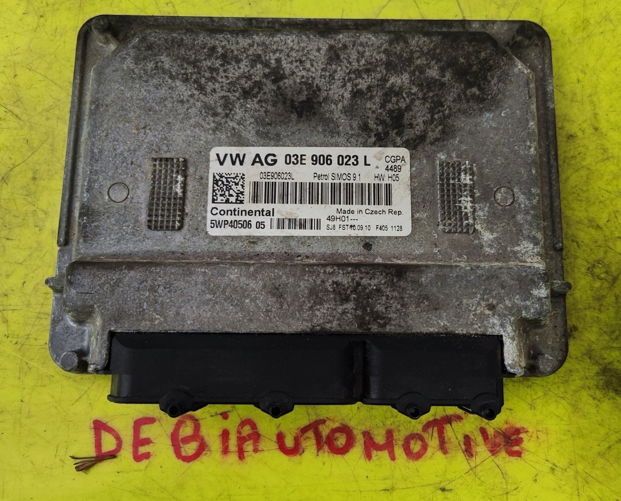 03E906023L 5WP40506 Centralina motore VW Polo 1.2 B - Debiautomotive