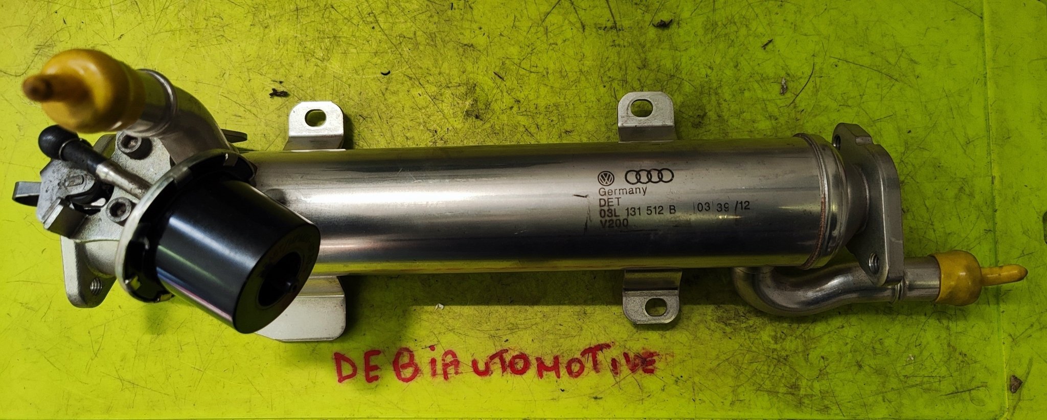 03L131512B Radiatore EGR gas scarico Volkswagen Audi - Debiautomotive