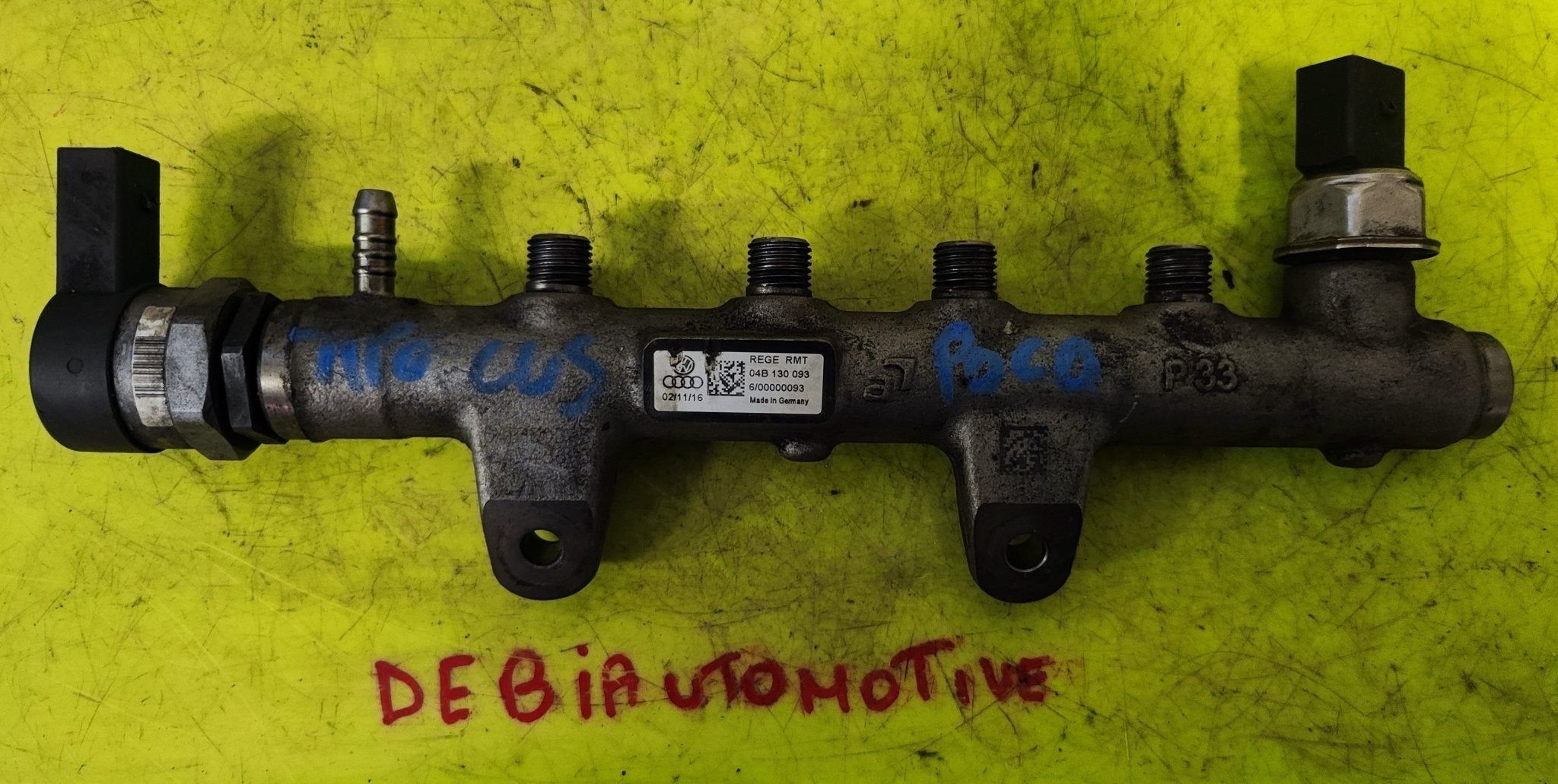 04B130093 Flauto common rail Volkswagen Polo - Debiautomotive