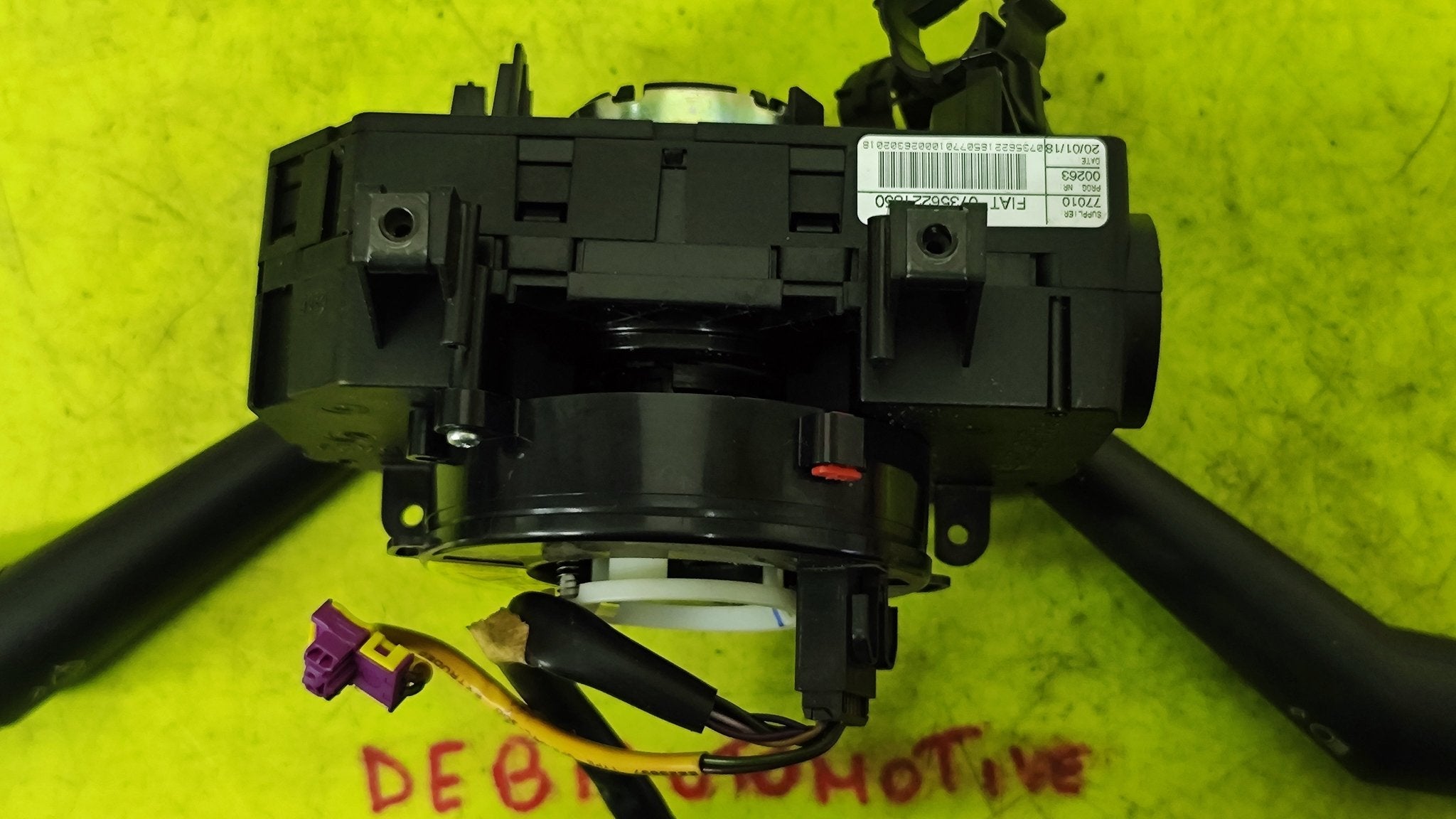 07356221850 Devio luci con contatto spiralato Fiat Panda 3°serie - Debiautomotive