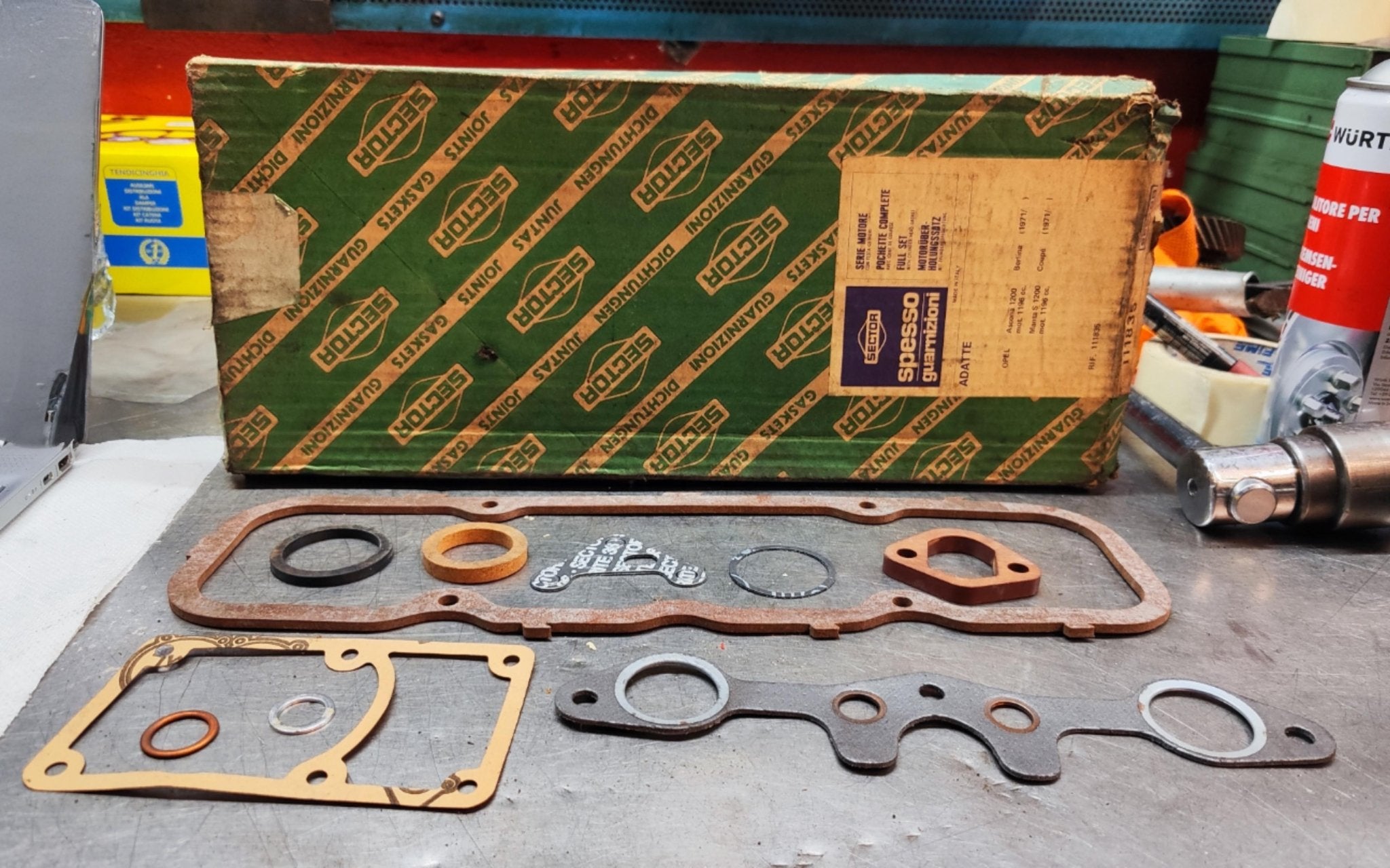 111835 Guarnizioni serie motore Opel Ascona 1.2 Manta 1.2 1971 - Debiautomotive