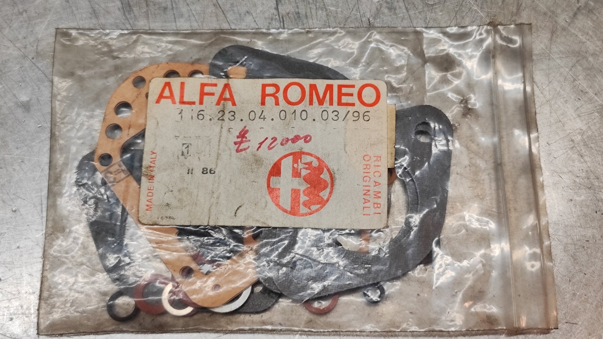 116.23.04.010.03/96 Kit riparazione carburatore Solex Alfa Romeo serie 116 - Debiautomotive
