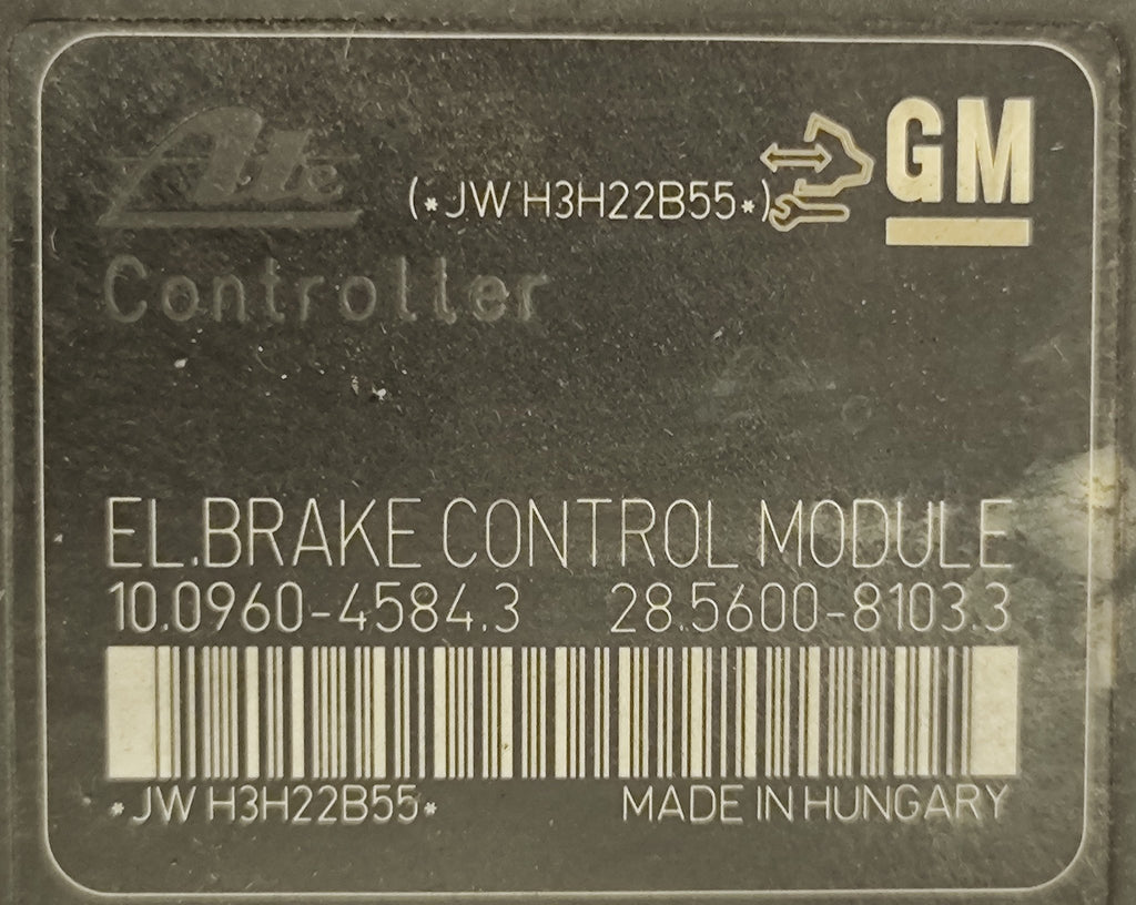 13412550 AH9 10.0206 - 0449.4 Pompa ABS Opel Astra J Chevrolet Orlando - Debiautomotive