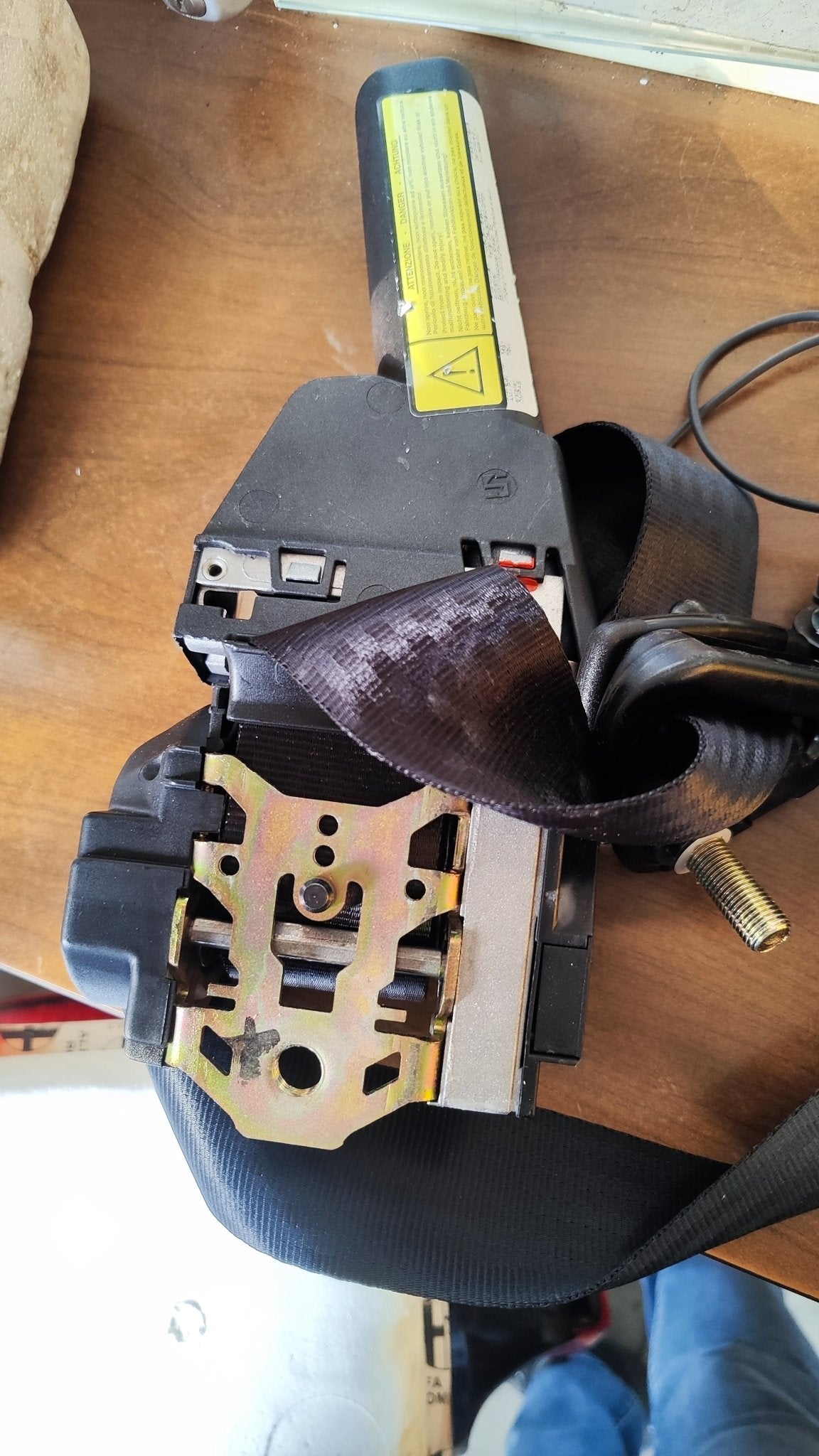 151336080 NUOVA Cintura di sicurezza anteriore lato guida Alfa Romeo 155 - Debiautomotive