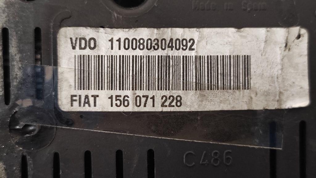 156071228 Quadro strumenti Alfa Romeo 147 1.9JTD - Debiautomotive