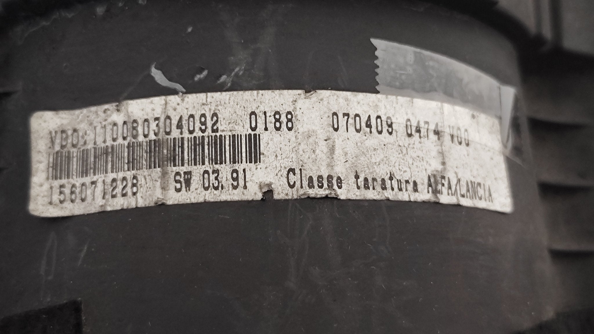 156071228 Quadro strumenti Alfa Romeo 147 1.9JTD - Debiautomotive