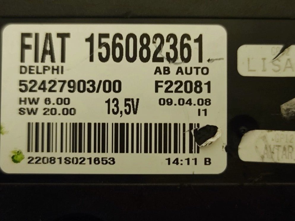 156082361 Centralina Comandi Clima Alfa Romeo 159 - Debiautomotive