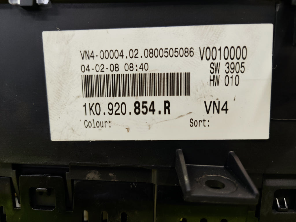 Quadro strumenti Volkswagen Golf 5 Jetta 1.9TDI 1k0920854R V0010000
