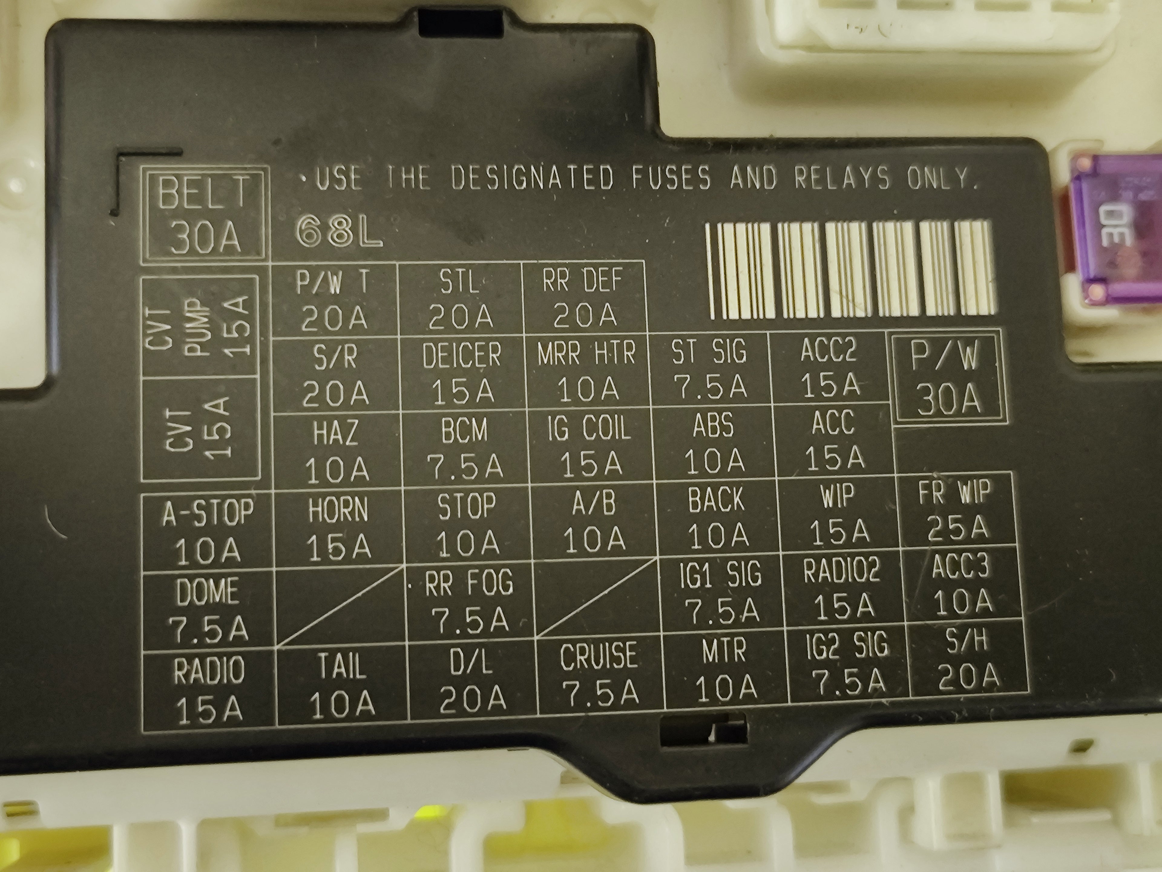Body computer Suzuki Swift dal 2010 al 1017 1.2 Benzina P602-0959