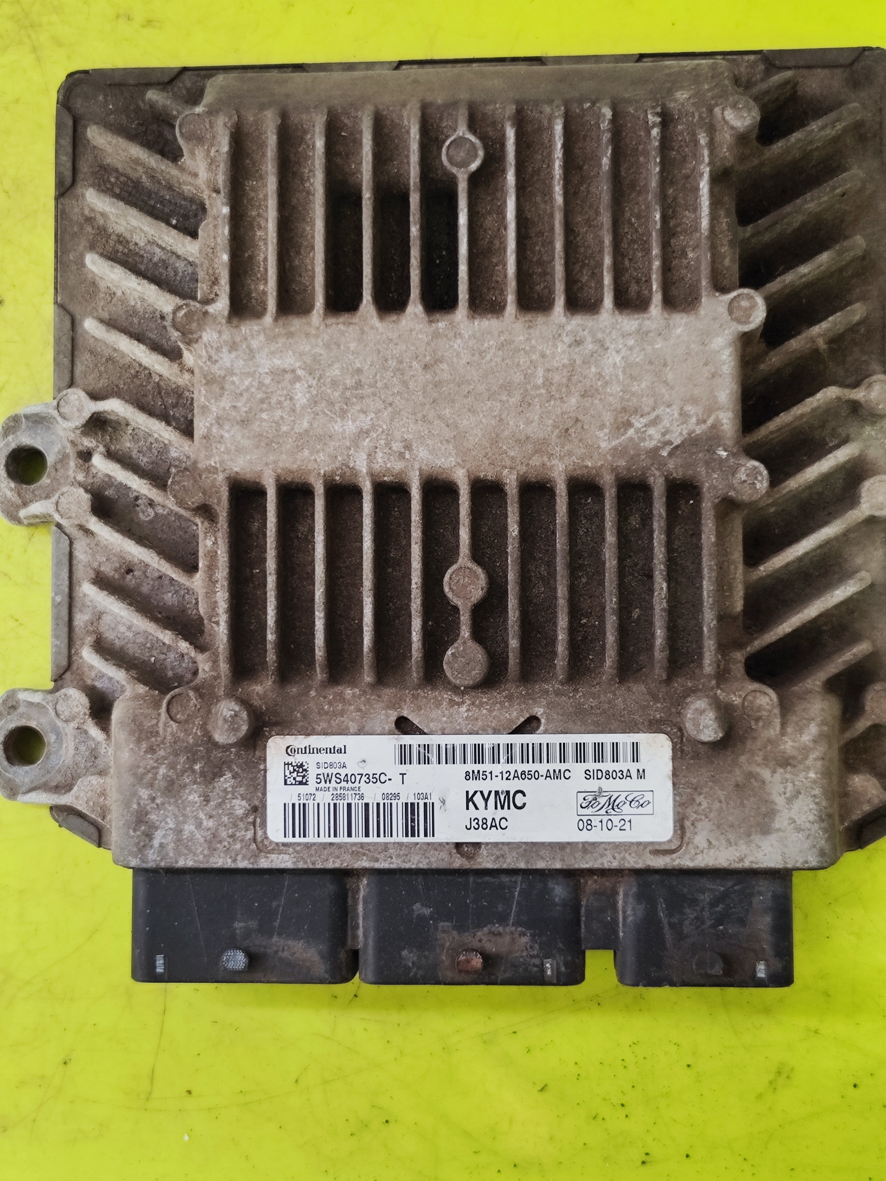 Centralina motore Ford 5WS40735C-T 8M51-12A650-AMC SID 803A 