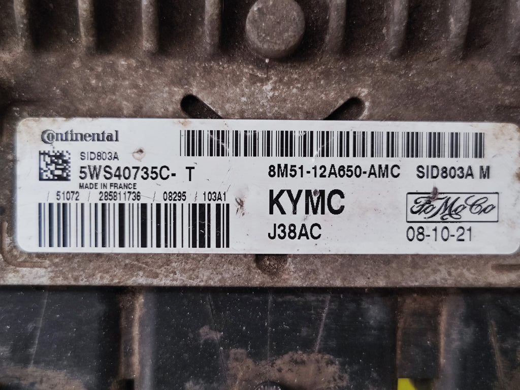Centralina motore Ford 5WS40735C-T 8M51-12A650-AMC SID 803A 