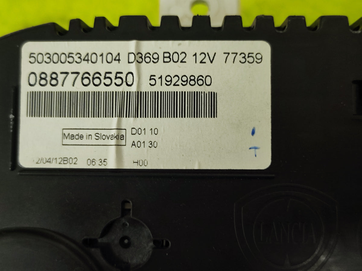 Quadro Strumenti Fiat New Panda 1.2B 51929860 