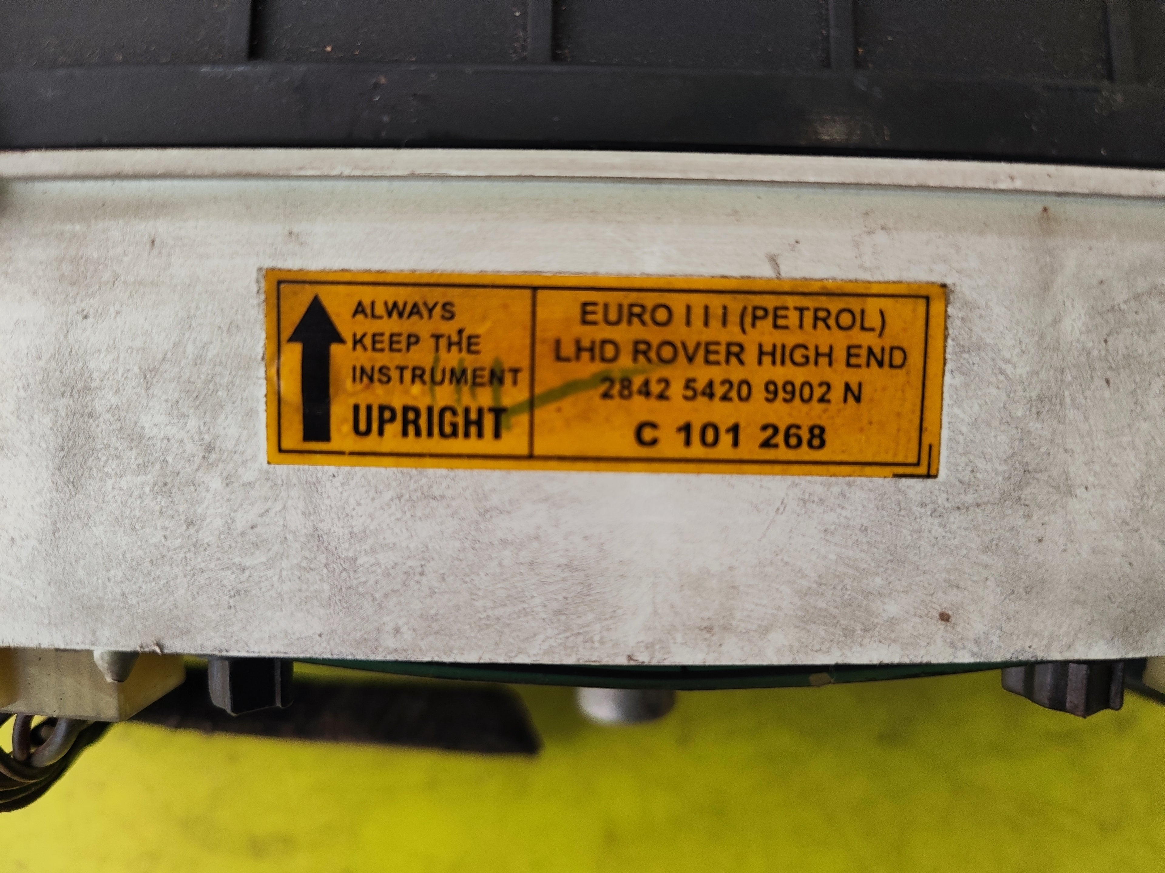 Quadro strumenti Tata Indica 284254209902N C101268