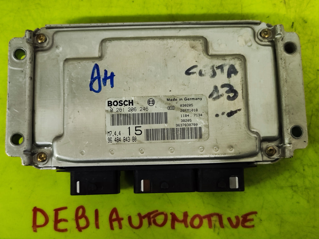 Centralina motore Citroen Saxo 1.1B 0261206246 9648484380 