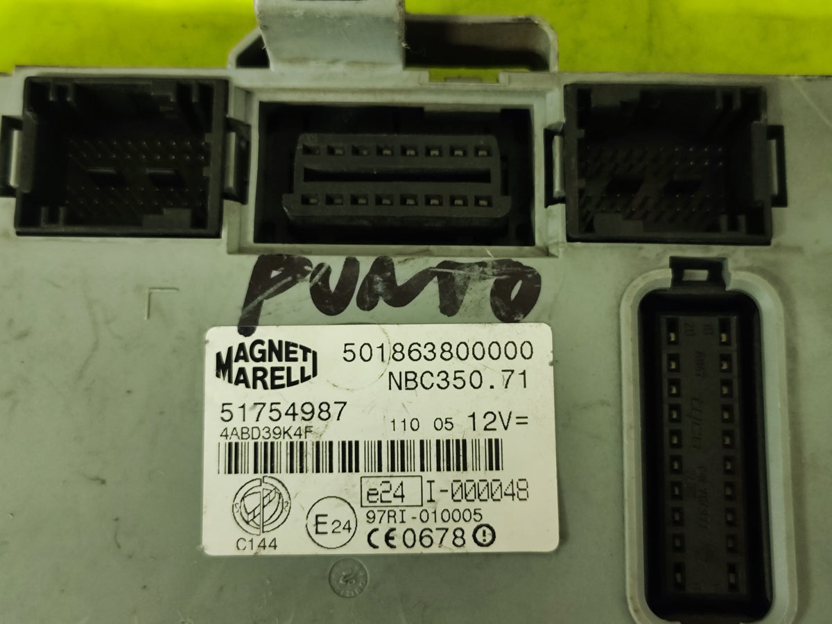 Centralina Body Computer Fiat Punto Idea 51754987