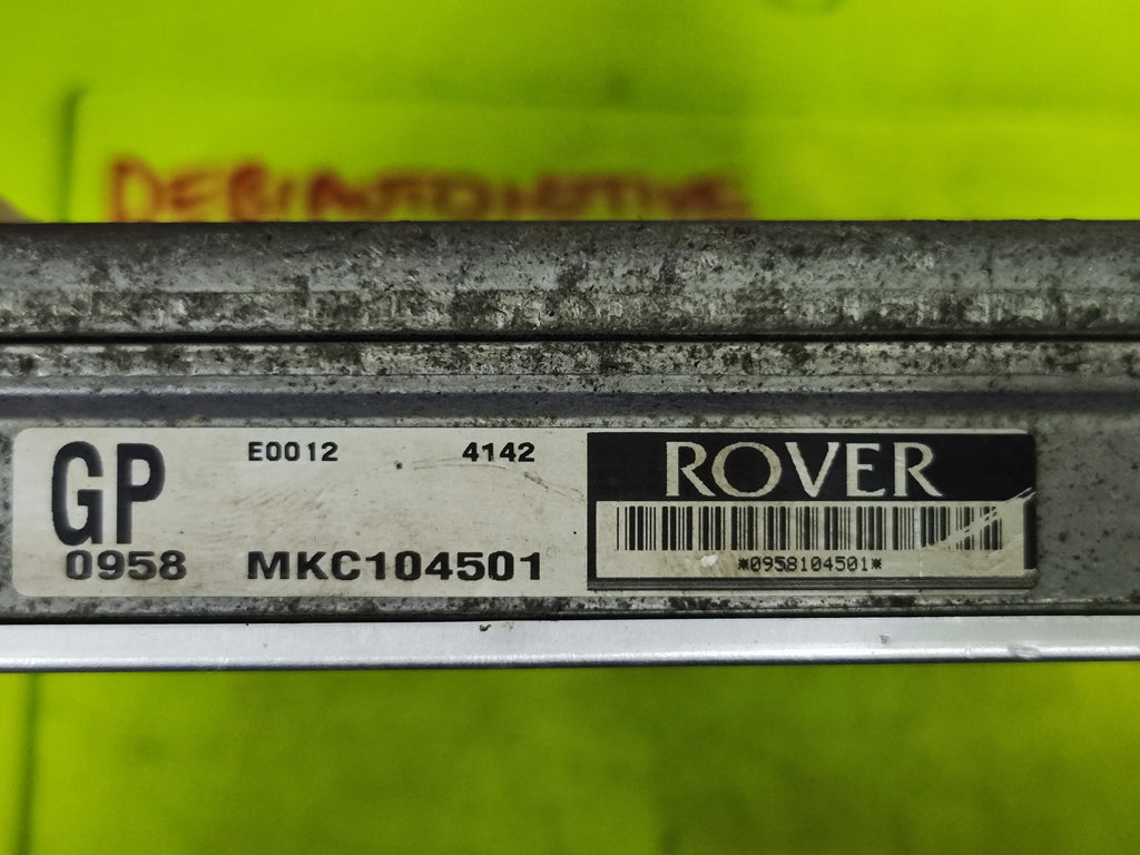 Centralina motore Rover serie 200 MKC104501 GP0958 